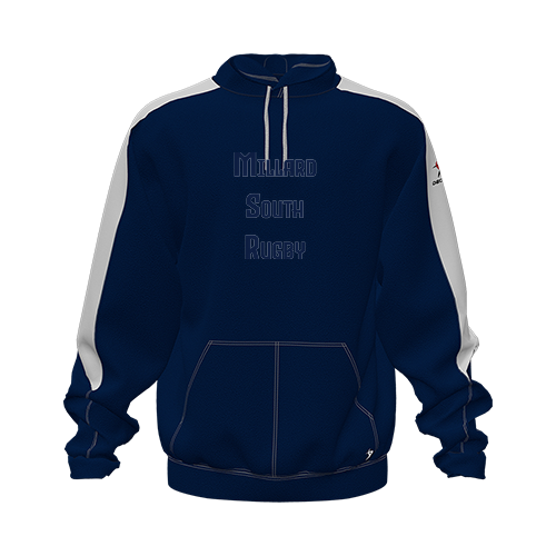 [CUS-DFW-HOOD-FLC-LSL-NVY-YXS-LOGO1] Hoodie (Youth XS, Navy, Logo 1)