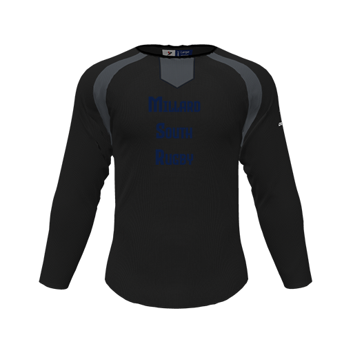 [CUS-DFW-PULL-FLC-CNK-LSL-BLK-YS-LOGO1] Pullover (Youth S, Black, Logo 1)