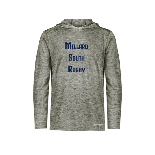 [FOLHCGGY-YS-LOGO1] Decker Youth Charge Hoodie (Youth S, Gray, Logo 1)